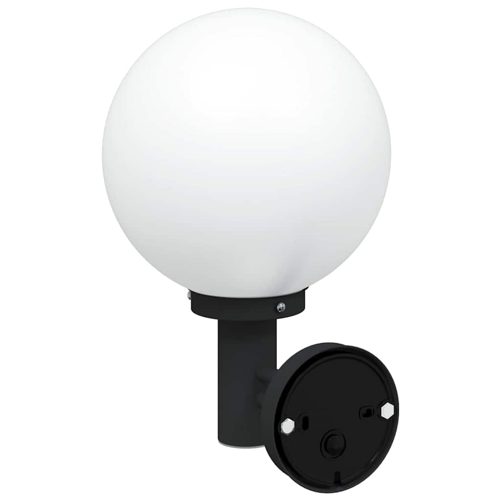 Lampada da Parete Esterna 2 pcs Nero 28 x 25 x 38 cm