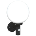Lampada da Parete Esterna 2 pcs Nero 28 x 25 x 38 cm