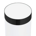 Lampada da Parete Esterna 2 pcs Nero 15 x 7,5 x 33 cm