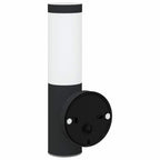 Lampada da Parete Esterna 2 pcs Nero 15 x 7,5 x 33 cm