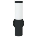 Lampada da Parete Esterna 2 pcs Nero 15 x 7,5 x 33 cm
