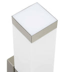 Lampada da Parete Esterna Argento 10.5 x 6 x 33 cm