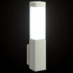 Lampada da Parete Esterna Argento 10.5 x 6 x 33 cm