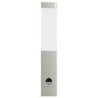 Lampada da Parete Esterna 2 pcs Argento 10.5 x 6 x 33 cm