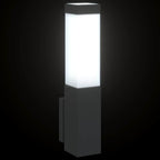 Lampada da Parete Esterna Nero 10.5 x 6 x 33 cm