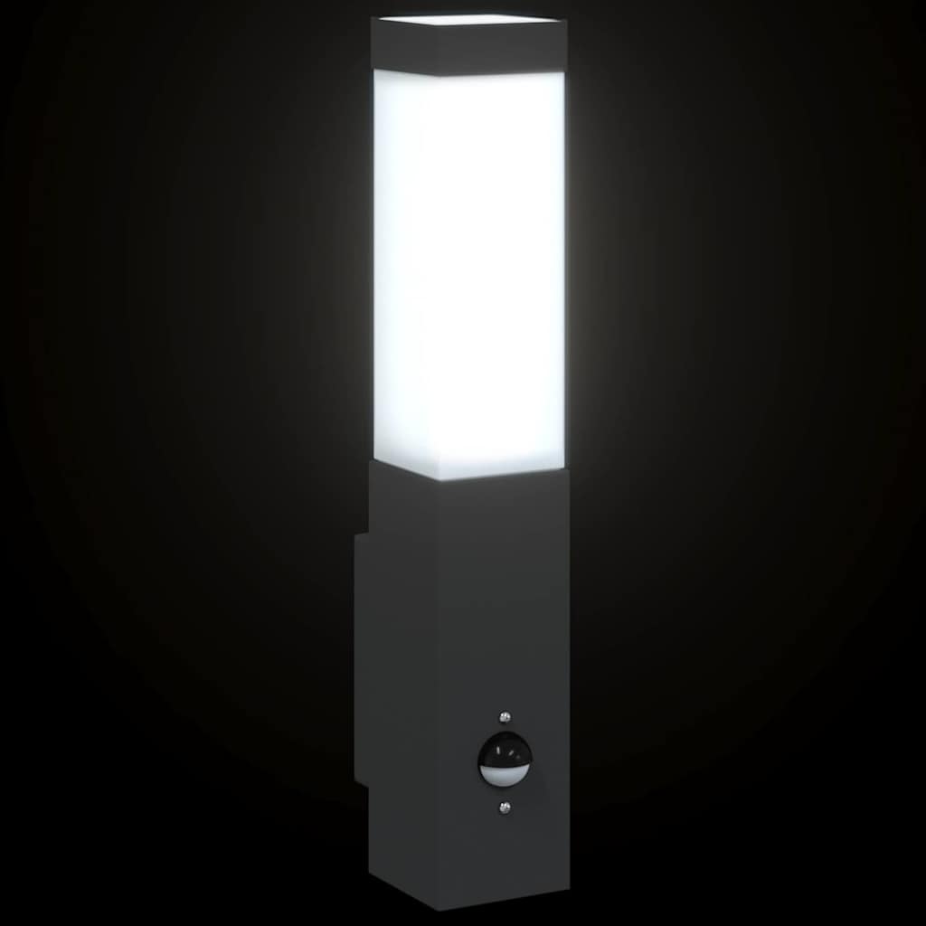 Lampada da Parete Esterna Nero 10.5 x 6 x 33 cm