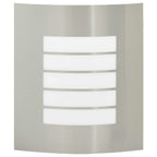 Lampada da Parete Esterna Argento 23.5 x 9 x 26 cm