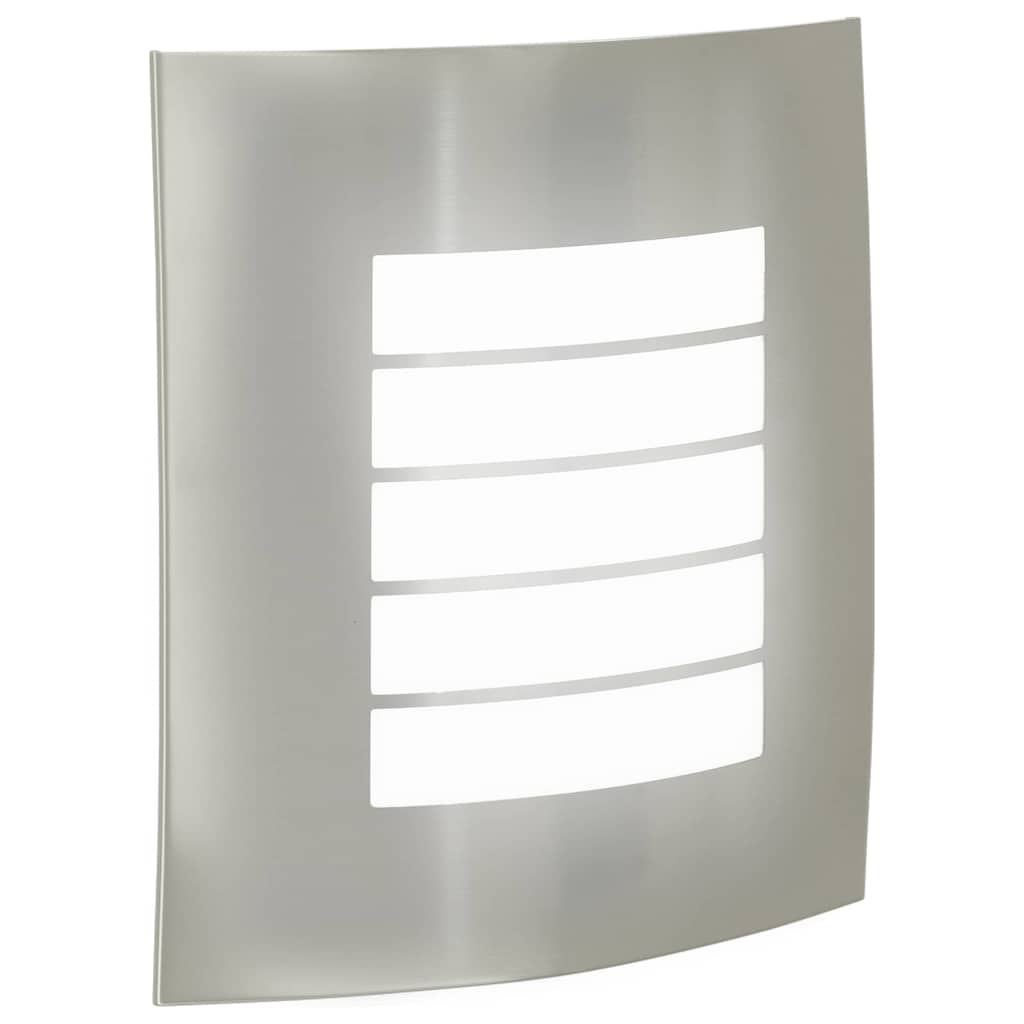 Lampada da Parete Esterna Argento 23.5 x 9 x 26 cm