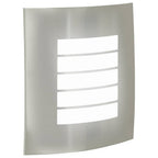 Lampada da Parete Esterna Argento 23.5 x 9 x 26 cm