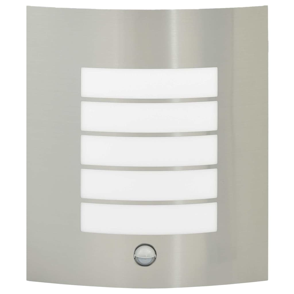 Lampada da Parete Esterna Argento 23.5 x 9 x 26 cm