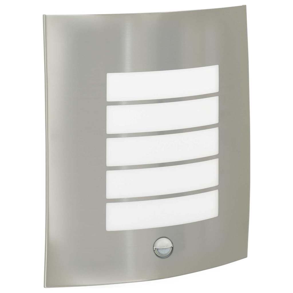 Lampada da Parete Esterna 2 pcs Argento 23.5 x 9 x 26 cm