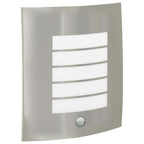 Lampada da Parete Esterna 2 pcs Argento 23.5 x 9 x 26 cm