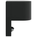 Lampada da Parete Esterna 2 pcs Nero 12 x 7 x 15 cm