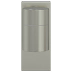 Lampada da Parete Esterna Argento 6,5 x 10,5 x 16 cm