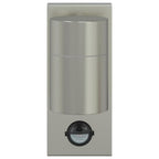 Lampada da Parete Esterna 2 pcs Argento 6,5 x 10,5 x 16 cm