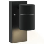 Lampada da Parete Esterna Nero 6,5 x 10,5 x 16 cm