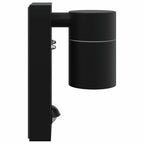 Lampada da Parete Esterna 2 pcs Nero 6,5 x 10,5 x 16 cm
