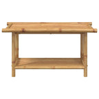 Tavolino da Salotto 90x50x45 cm in Bambù