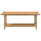 Tavolino da Salotto 110x55x45 cm in Bambù
