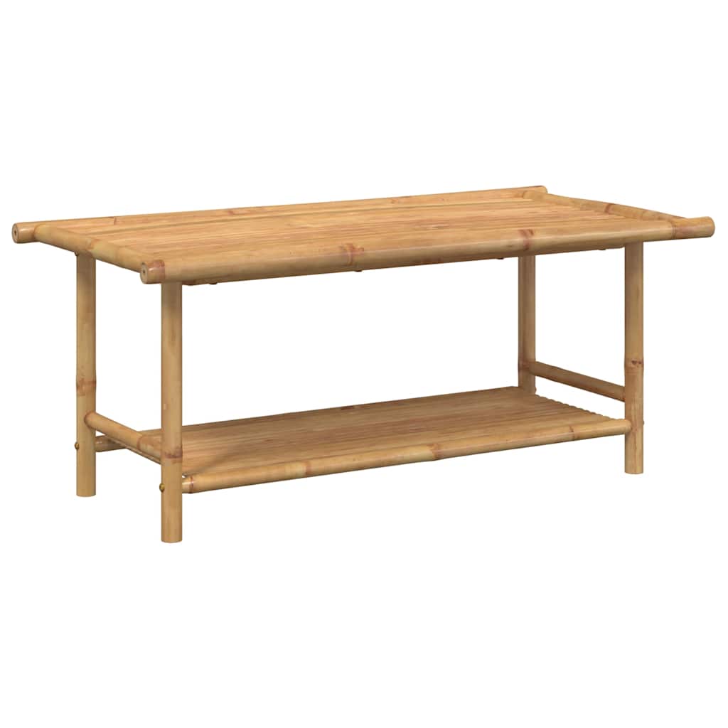 Tavolino da Salotto 110x55x45 cm in Bambù