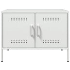 Mobili TV 2pz Bianchi 68x39x50,5 cm in Acciaio