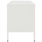Mobili TV 2pz Bianchi 68x39x50,5 cm in Acciaio