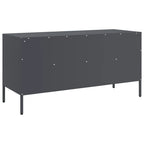 Mobile TV Antracite 100,5x39x50,5 cm in Acciaio