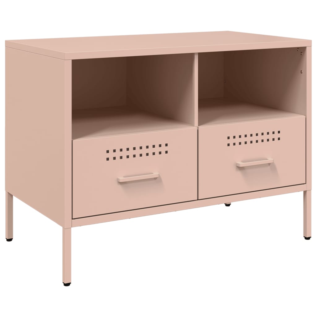Mobile TV Rosa 68x39x50,5 cm in Acciaio