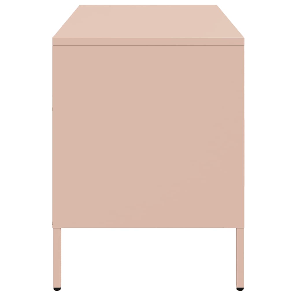 Mobile TV Rosa 68x39x50,5 cm in Acciaio