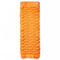 Materasso Campeggio Autogonfiabile Cuscini 1 Persona Arancio