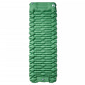 Materasso Campeggio Autogonfiabile con Cuscini 1 Persona Verde