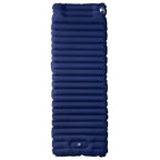 Materasso Campeggio Autogonfiabile Cuscini 1 Persona Blu Marino