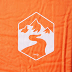 Materasso Campeggio Autogonfiabile Cuscini 1 Persona Arancio