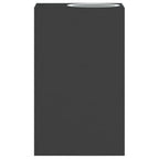 Applique da Parete per Esterni 2 pz Nere Alluminio Pressofuso