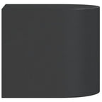 Applique per Esterni Nera in Alluminio Pressofuso