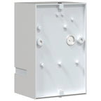Applique da Esterno Argento in Acciaio Inossidabile
