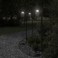 Lampada da Terra per Esterni Argento 100 cm in Acciaio Inox