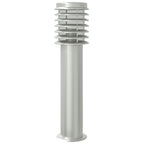 Lampade da Terra per Esterni 3 pz Nere 60 cm in Acciaio Inox