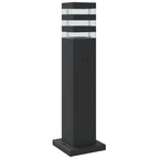 Lampada da Terra per Esterni Nera 50 cm in Alluminio