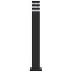 Lampada da Terra per Esterni Nera 80 cm in Alluminio