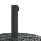 Base per Ombrellone con Ruote per Pali Ø38/48 mm 27 kg Rotonda