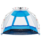 Tenda da Spiaggia 2Persone Azzurro Rilascio Rapido Impermeabile