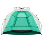 Tenda da Spiaggia 2 Persone Verde Rilascio Rapido Impermeabile