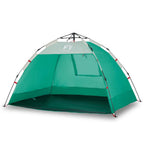 Tenda da Spiaggia 2 Persone Verde Rilascio Rapido Impermeabile