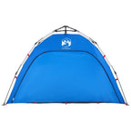 Tenda da Spiaggia 2Persone Azzurro Rilascio Rapido Impermeabile
