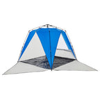 Tenda da Spiaggia 4Persone Azzurro Rilascio Rapido Impermeabile