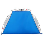 Tenda da Spiaggia 2Persone Azzurro Rilascio Rapido Impermeabile
