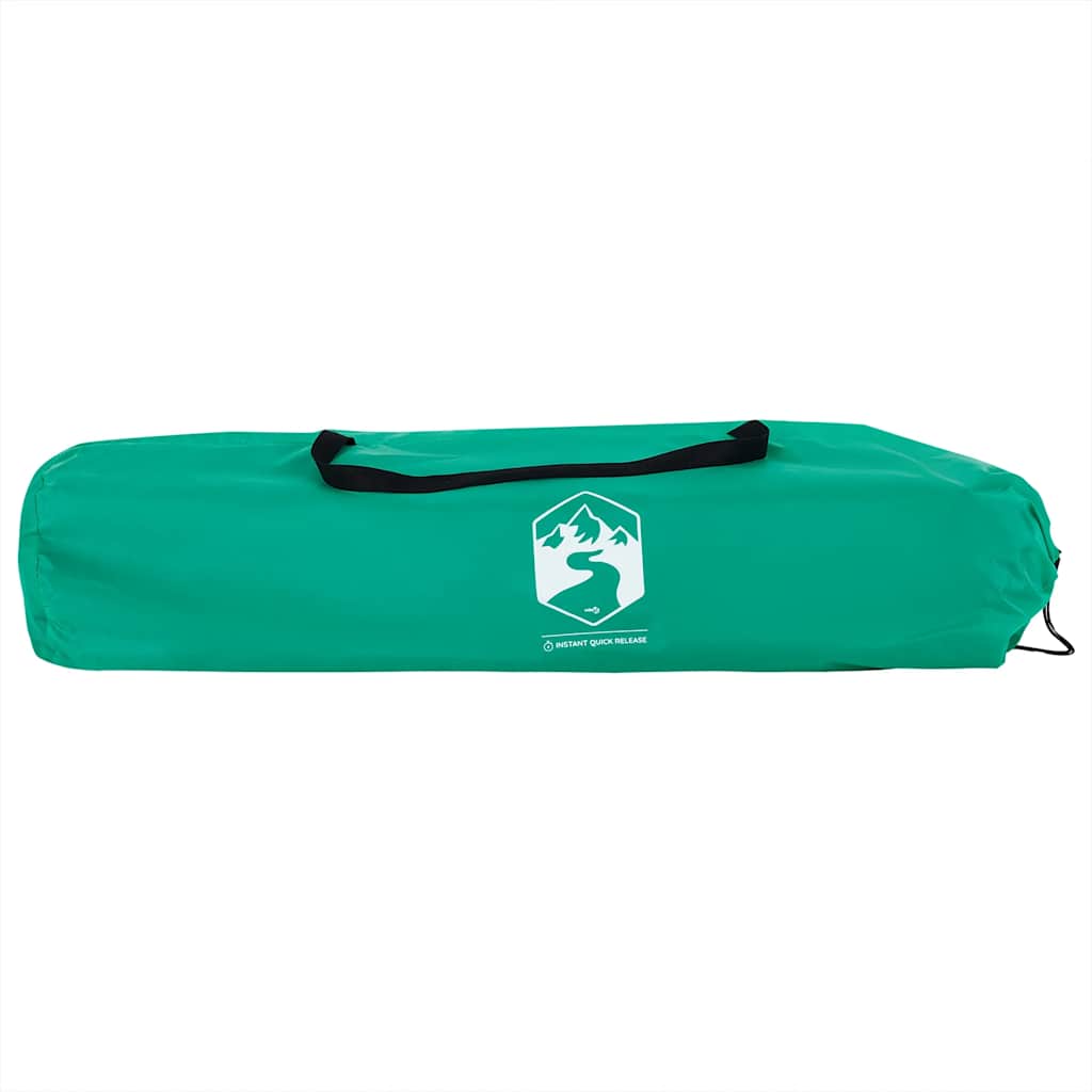 Tenda da Spiaggia 3 Persone Verde Rilascio Rapido Impermeabile