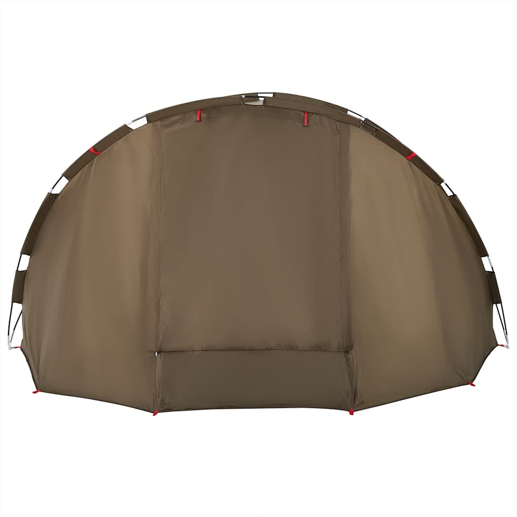 Tenda da Pesca per 4 Persone Verde Oliva Impermeabile