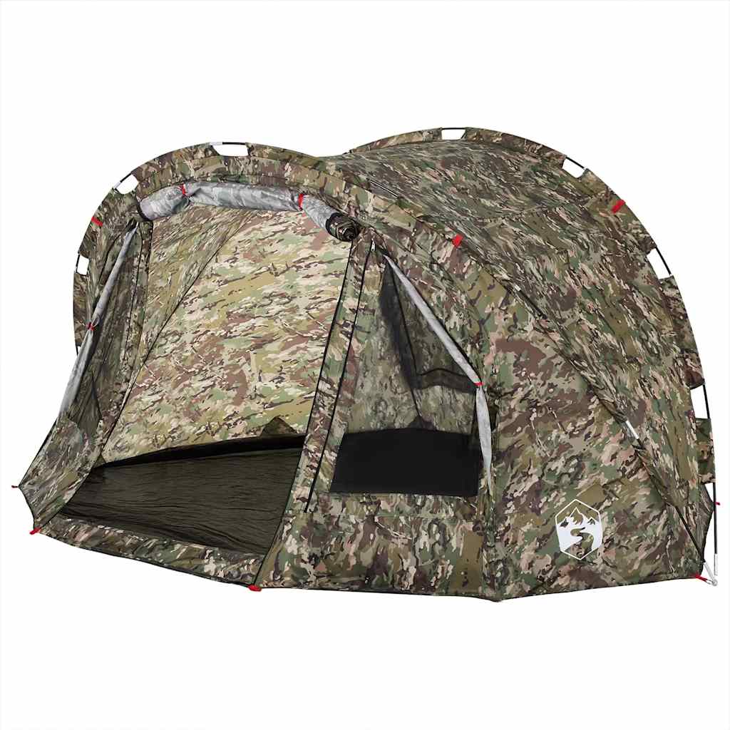 Tenda da Pesca per 4 Persone Mimetica Impermeabile